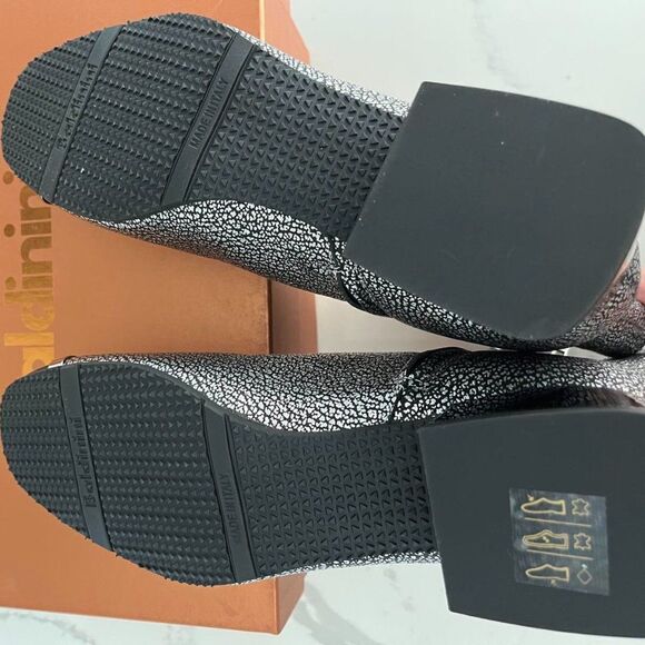 NWT BALDININI Ankle Boots In Silver size 37 Made in Italy - Picture 6 of 9